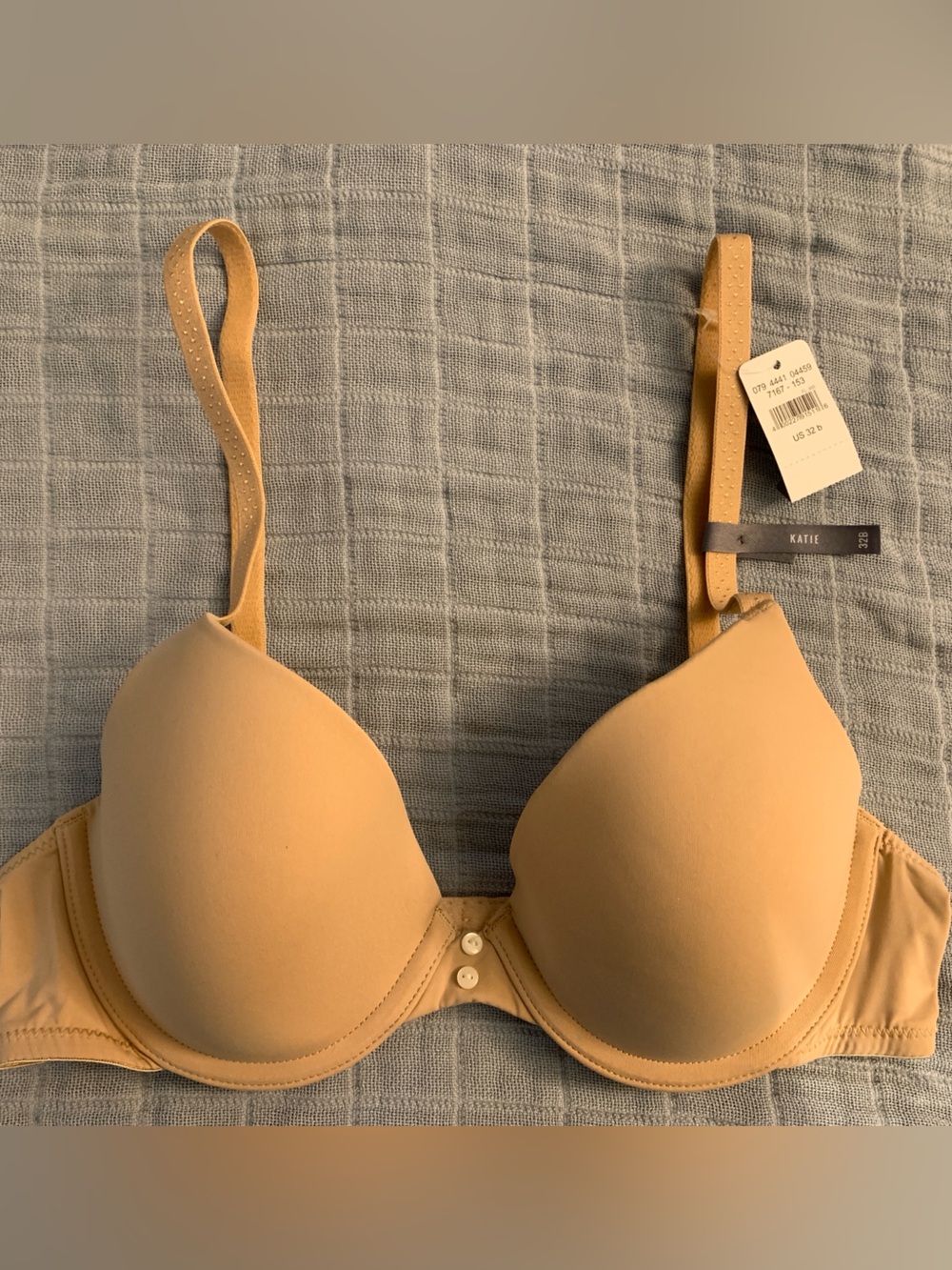 aerie Katie Lightly Lined Bra - Beige - 32b